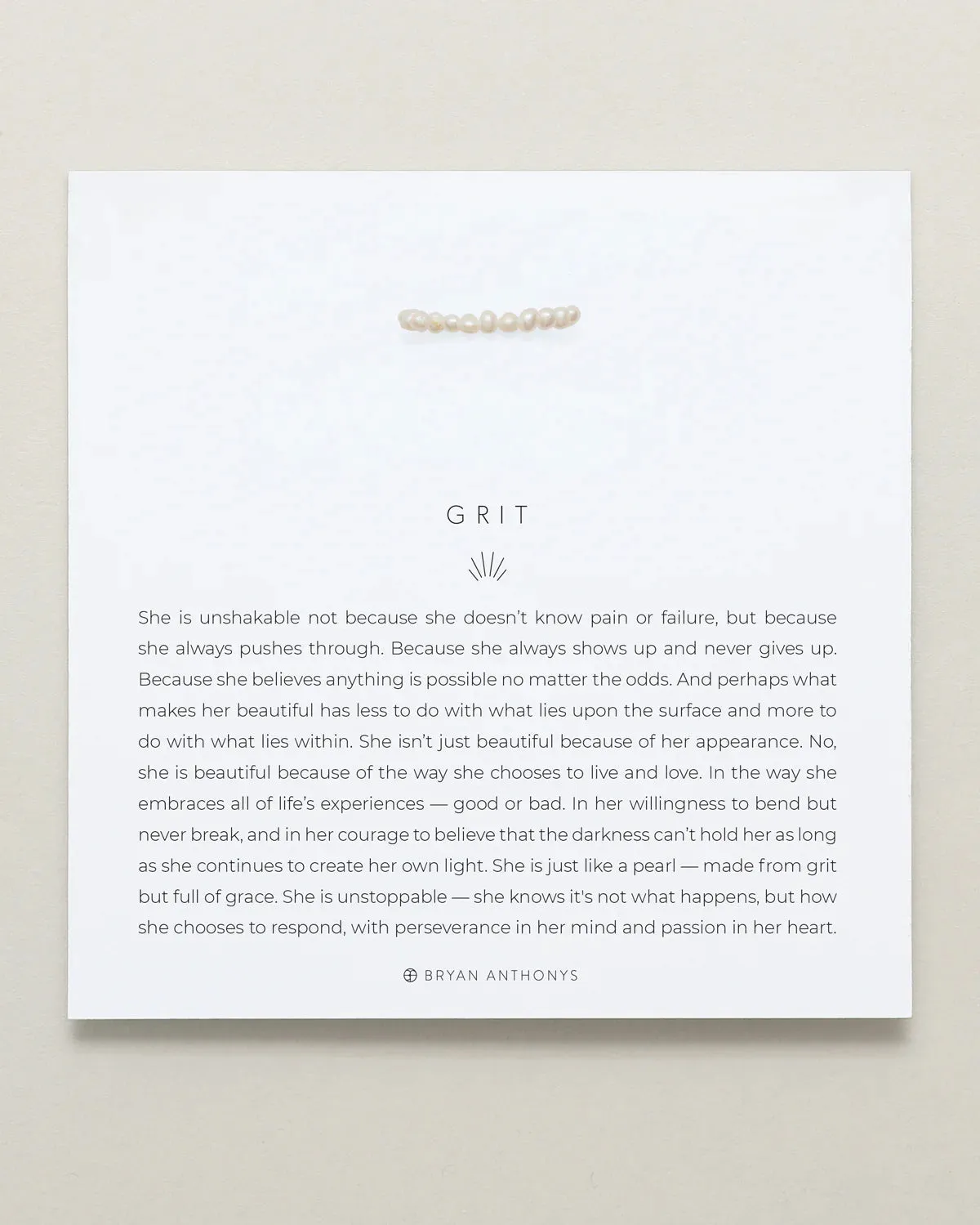 Bryan Anthonys Grit Seed Pearl Ring