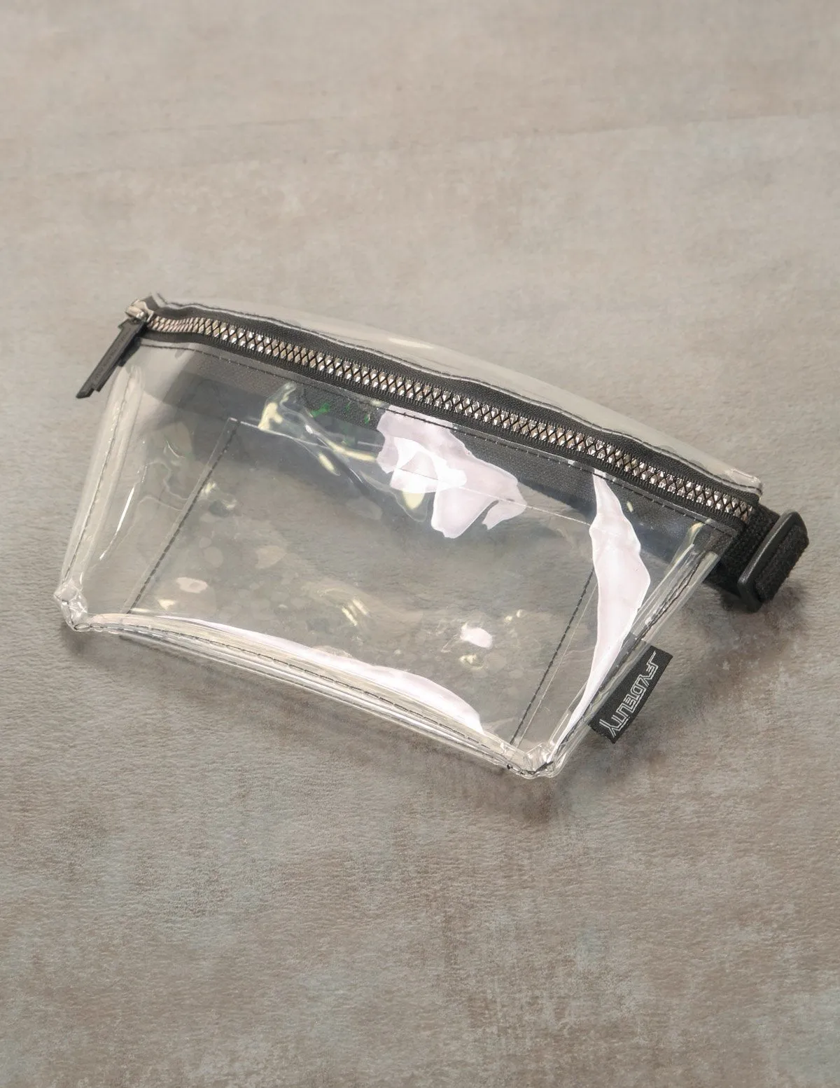 Fanny Pack | Slim |TRANSPARENT CRYSTAL Clear