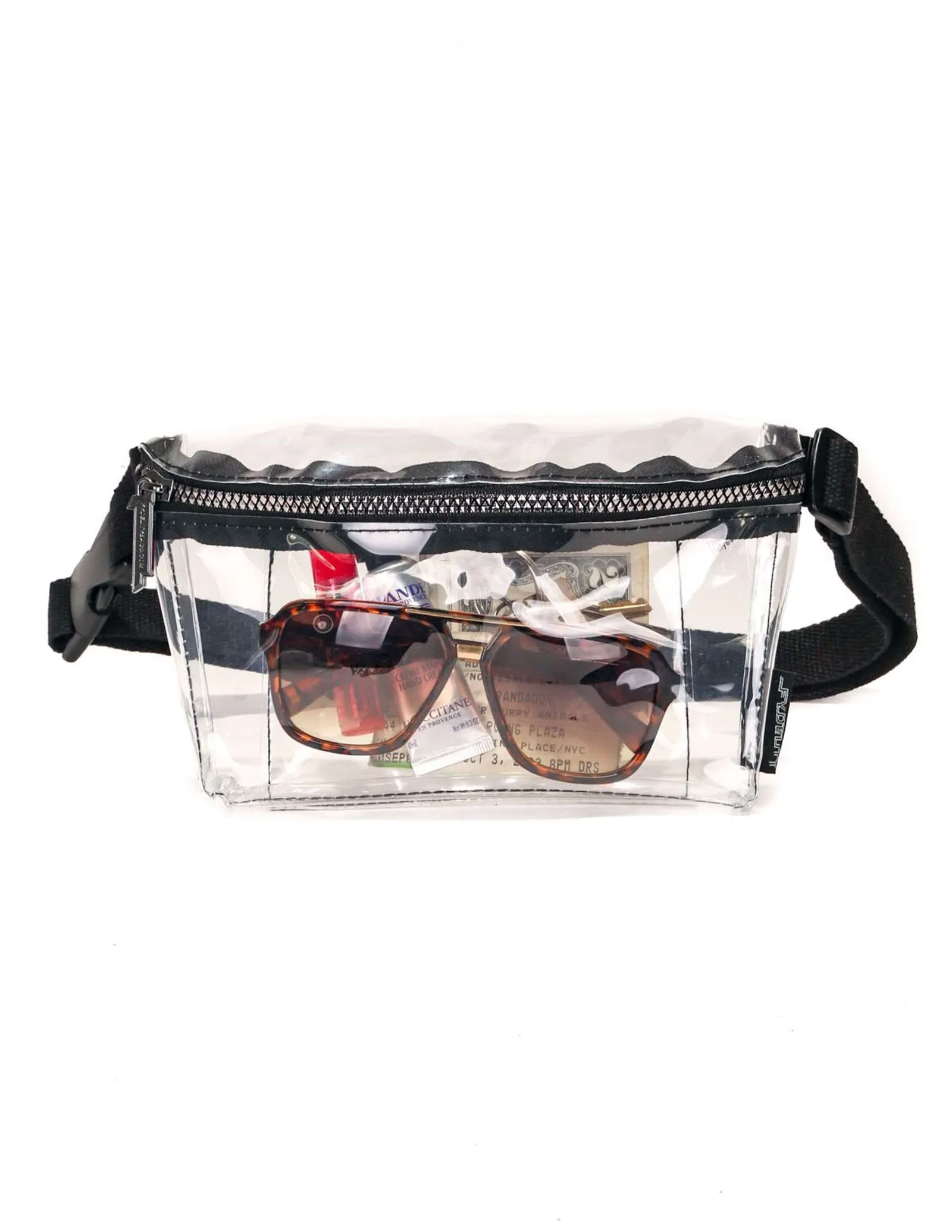 Fanny Pack | Slim |TRANSPARENT CRYSTAL Clear