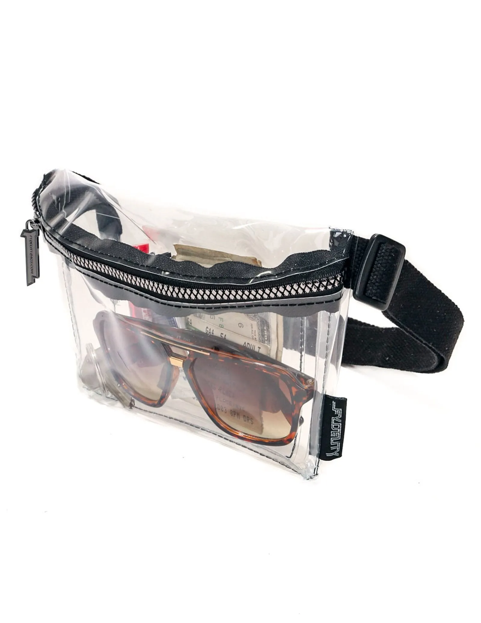 Fanny Pack | Slim |TRANSPARENT CRYSTAL Clear