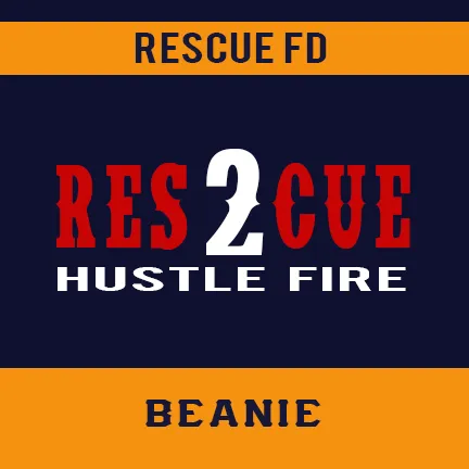 FD Rescue Custom Beanie