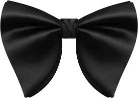 Mens Bow Tie Pre Tied Oversized Bow Ties for Men Satin Bowties for Tuxedo Wedding Party Banquet