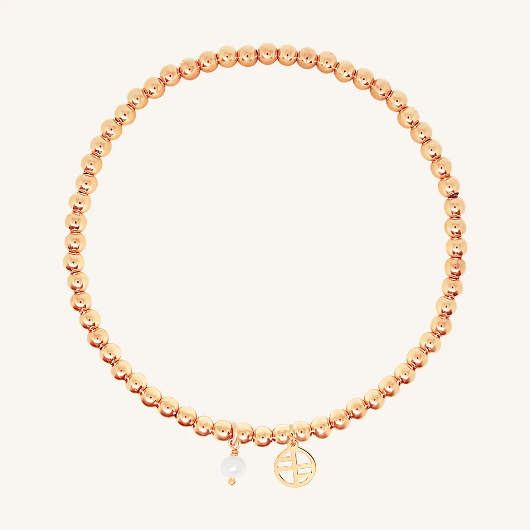 Pearl Staple Bracelet - Stone of Potential