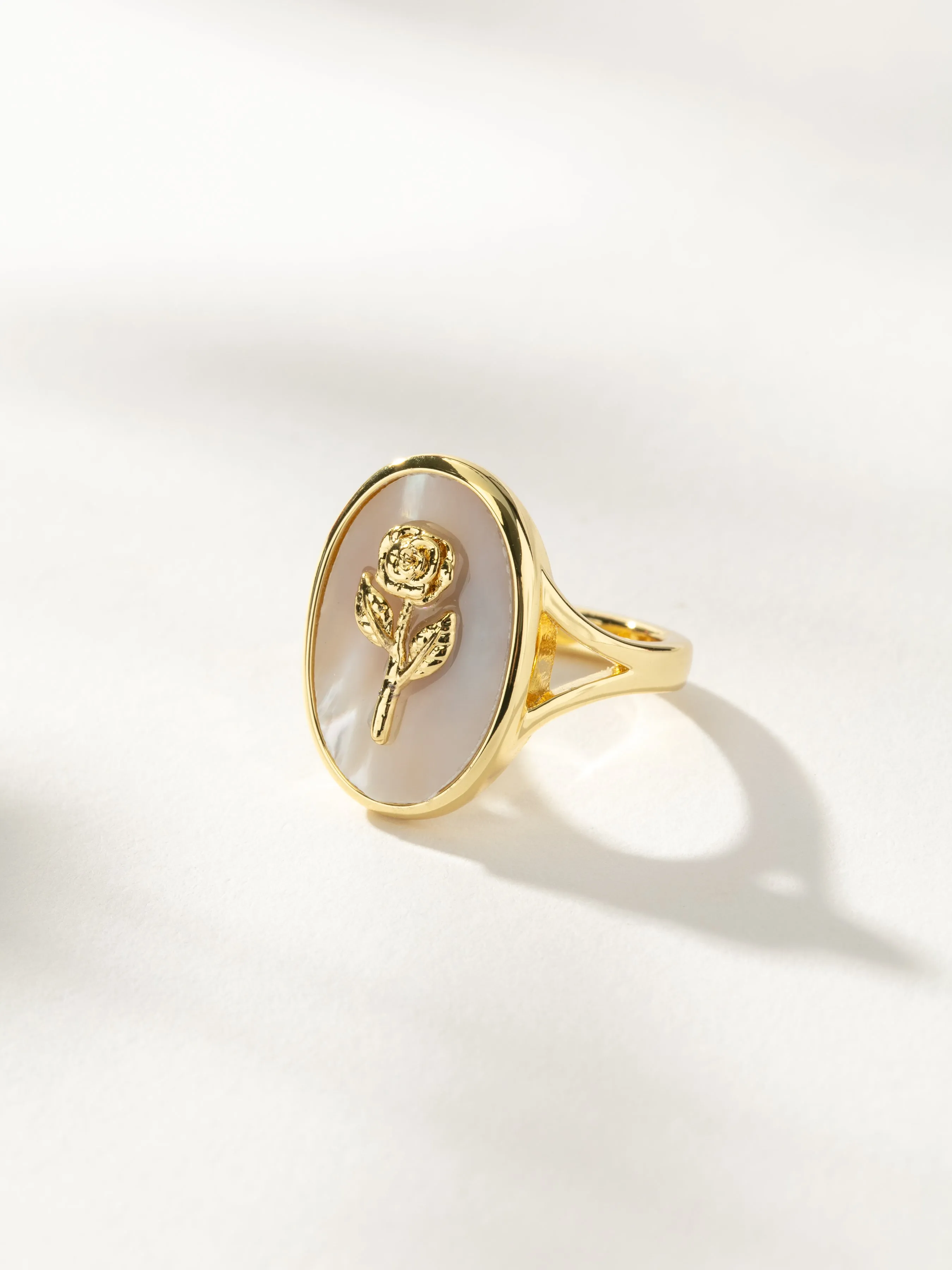 Pearlescent Rose Ring