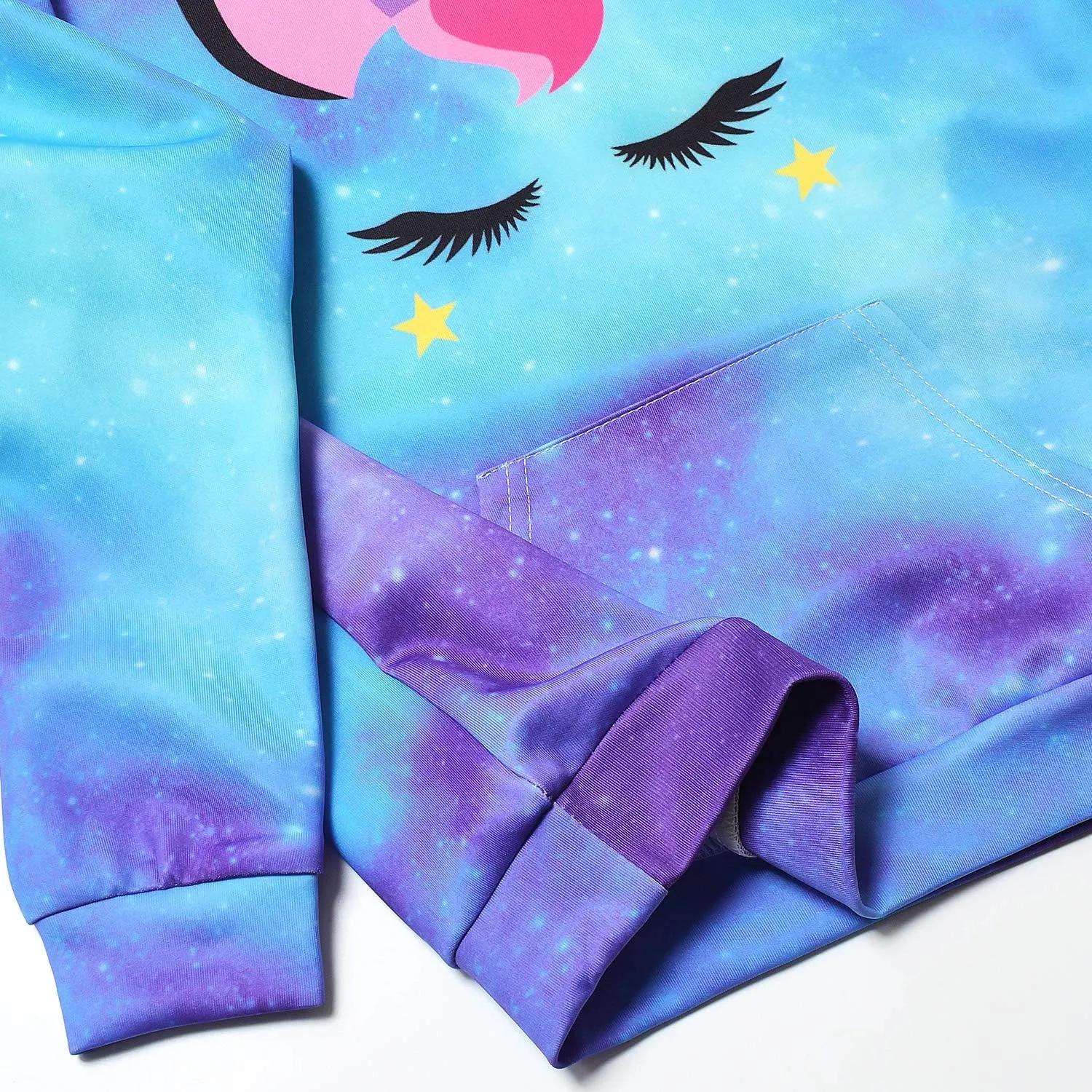 Perfashion Girls' Novelty Hoodies Kids Pullover Sweatershirts 4-13Years