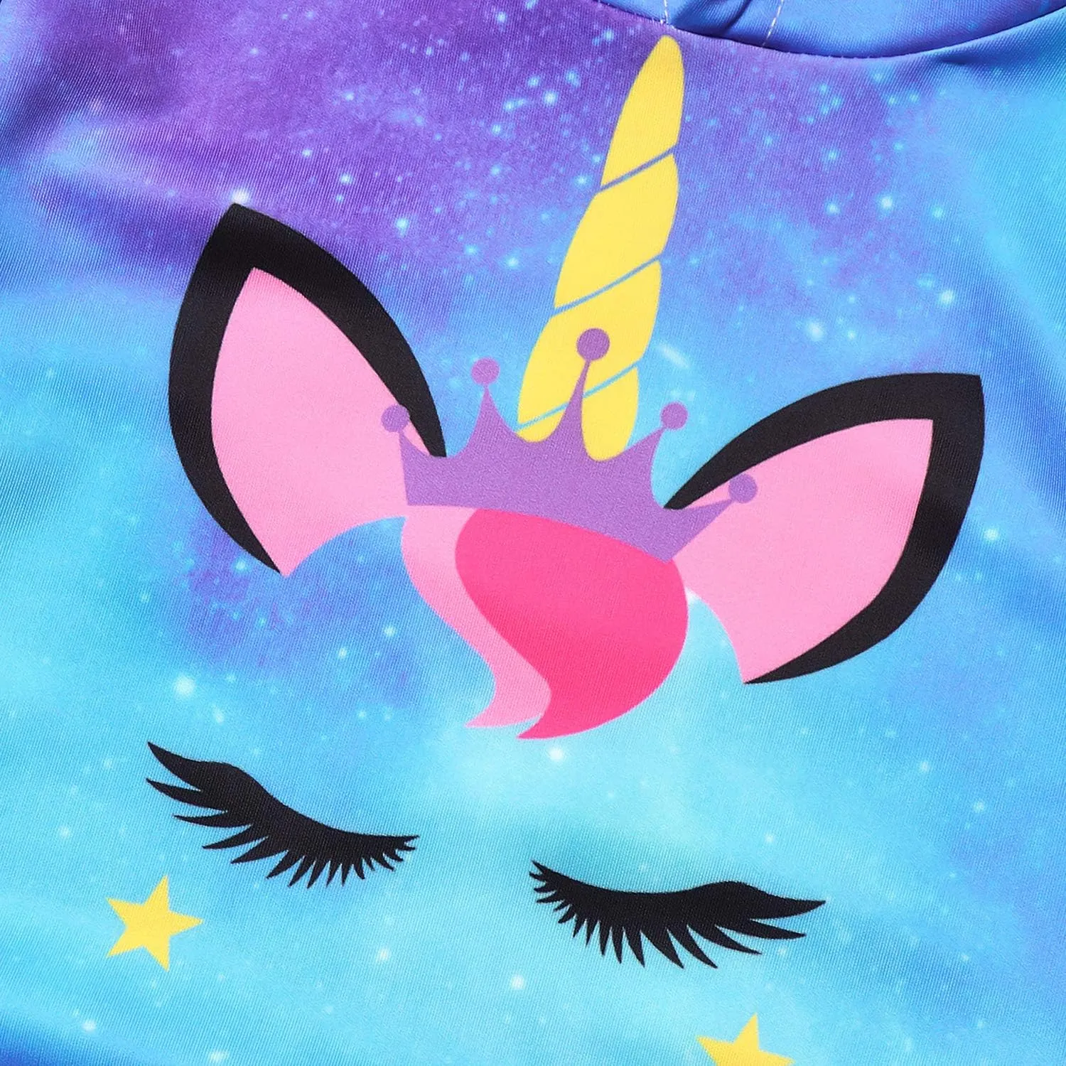 Perfashion Girls' Novelty Hoodies Kids Pullover Sweatershirts 4-13Years