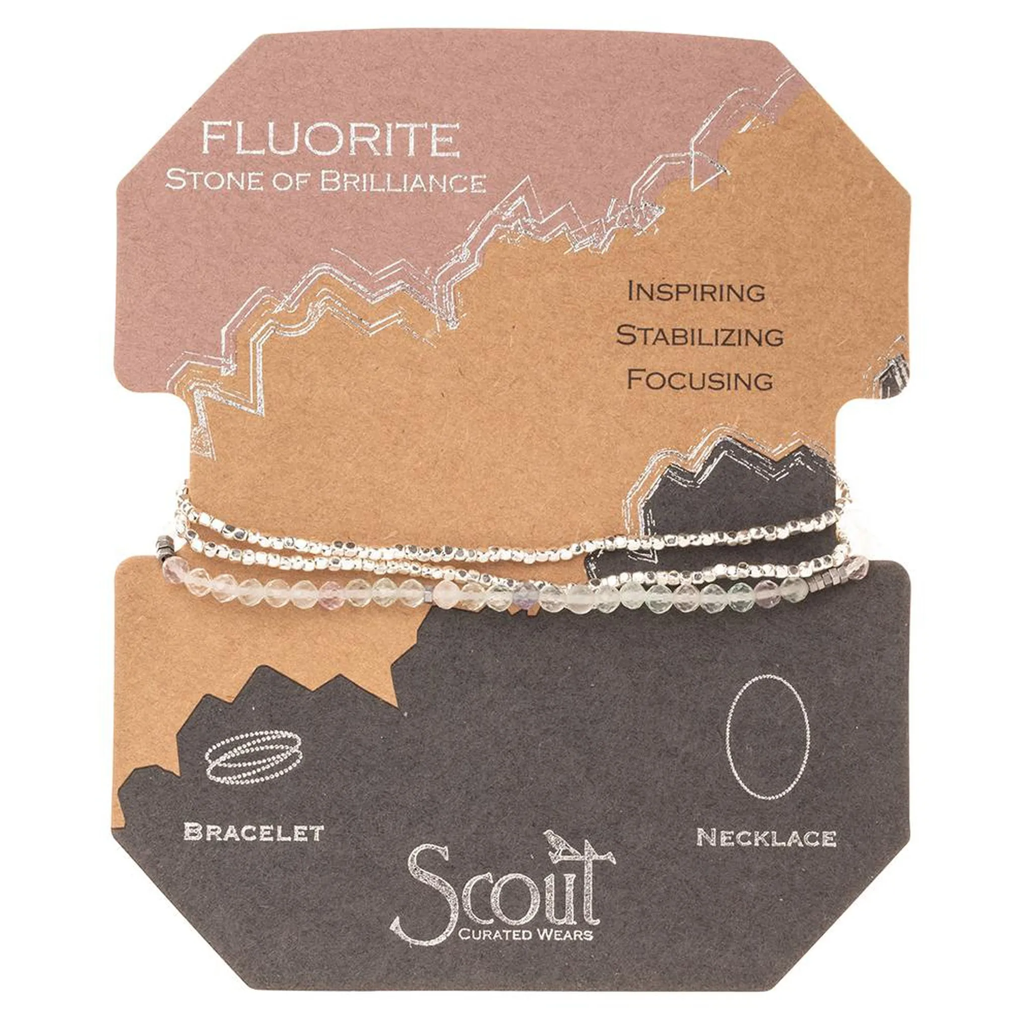 Scout Delicate Stone Wrap Bracelets / Necklaces