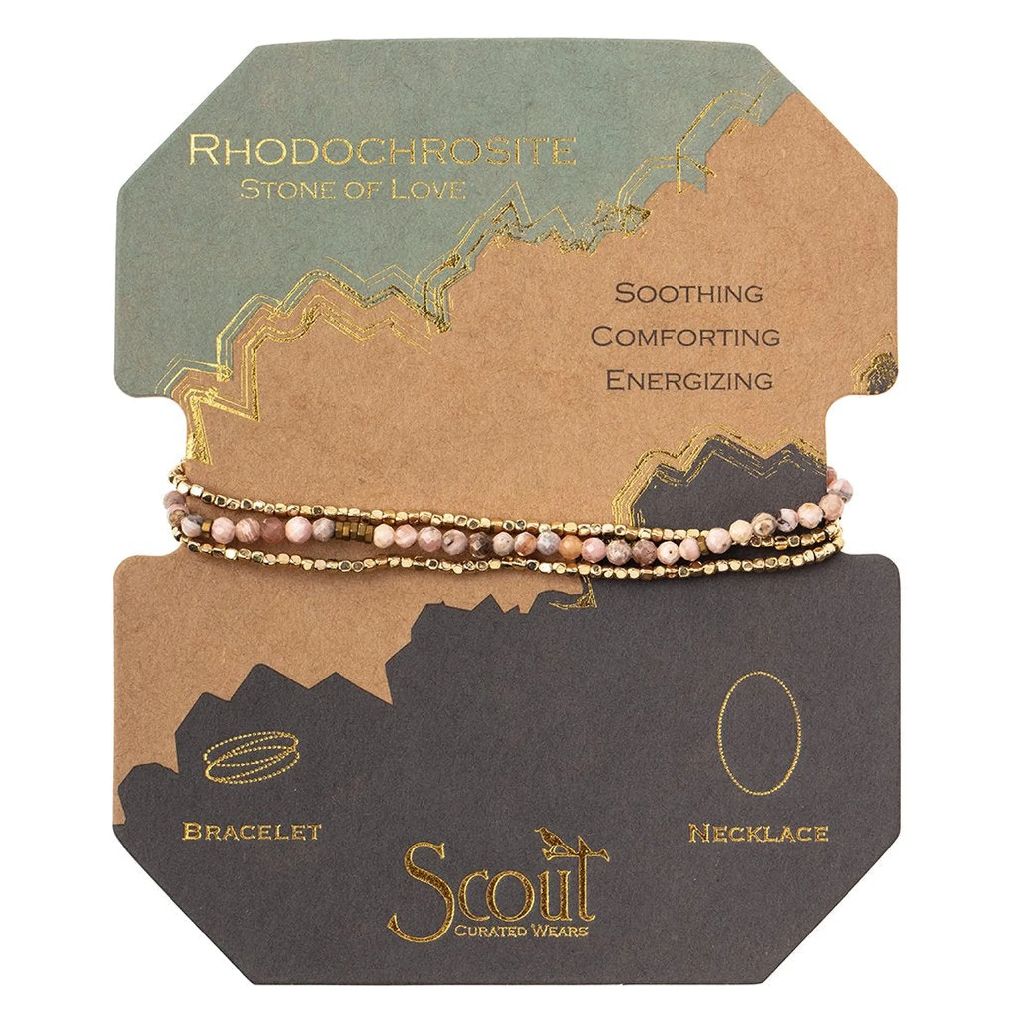 Scout Delicate Stone Wrap Bracelets / Necklaces