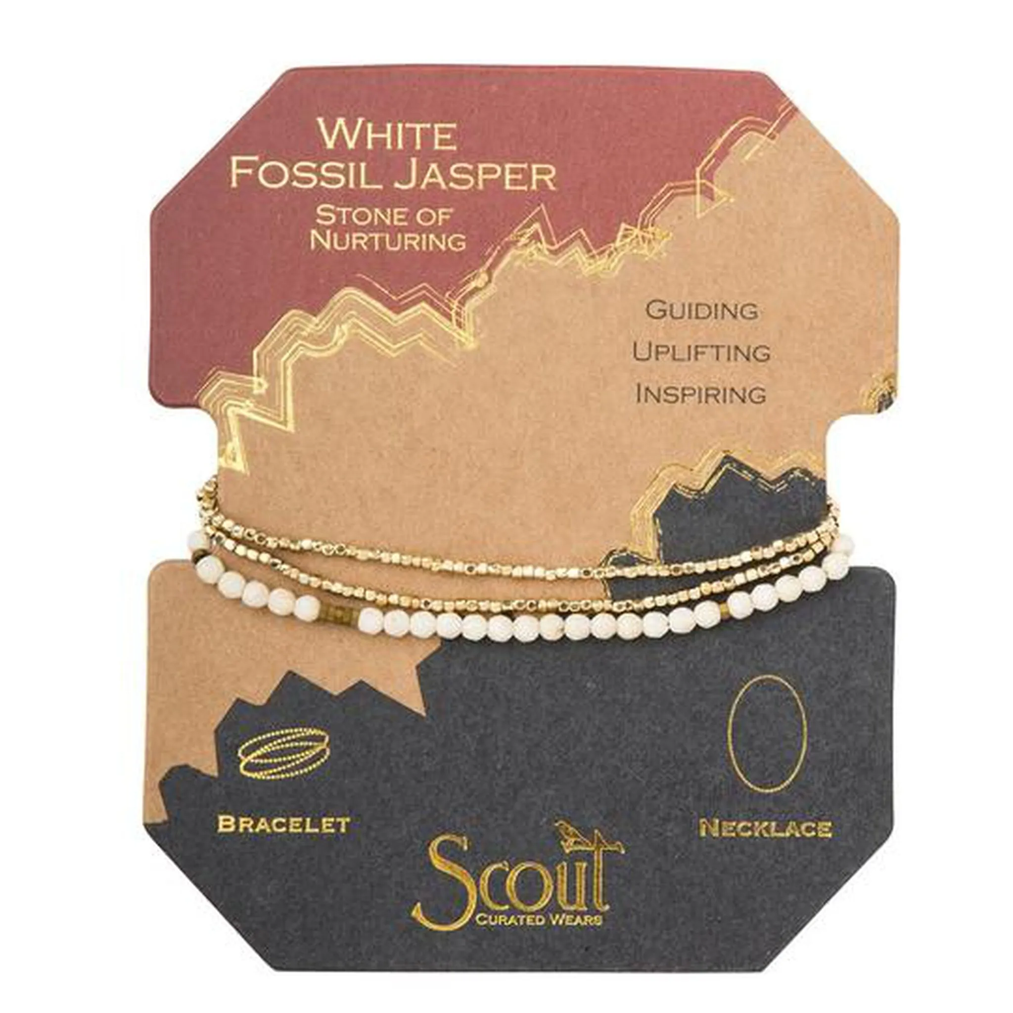 Scout Delicate Stone Wrap Bracelets / Necklaces