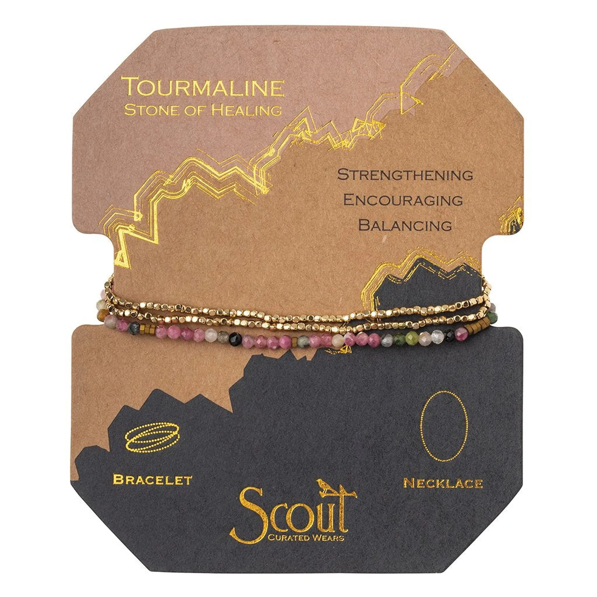 Scout Delicate Stone Wrap Bracelets / Necklaces