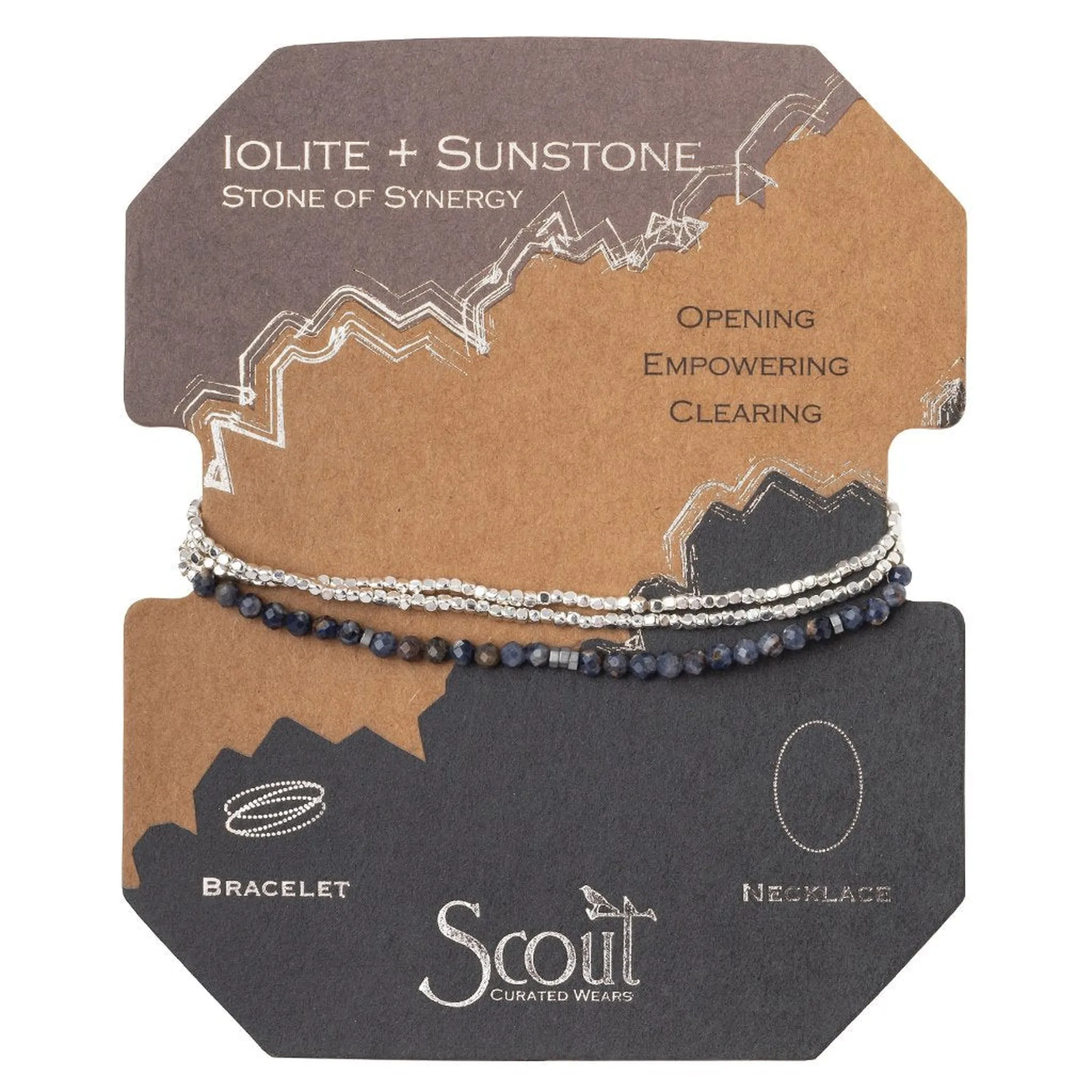 Scout Delicate Stone Wrap Bracelets / Necklaces