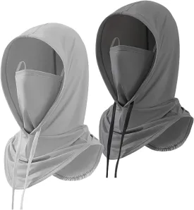 Summer Balaclava Sun UV Protection Full Head Face Mask Cooling Face Cover Sun Hood for Women Men