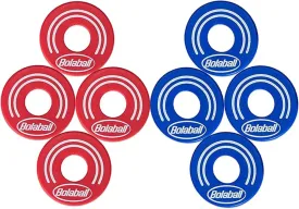 Washer Toss Game Outdoor Games Giant Yard & Lawn Games | Set of 2 Solid Wood Targets and 2.5-inch Washers Toss Rings| Bulls-Eye Pitching Board| Backyard Beach Camping Party